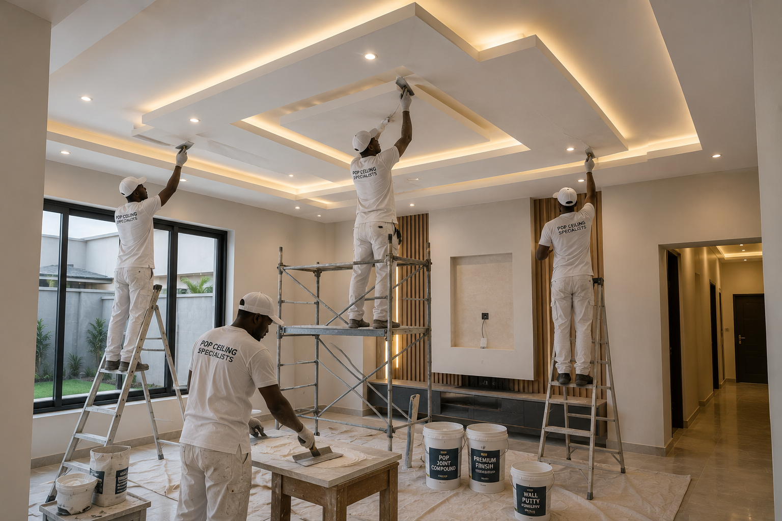 POP Ceiling Installation